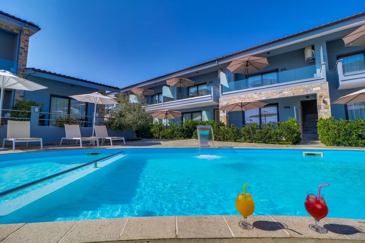 Theros Villas&Suites Chrysi Ammoudia Exterior foto