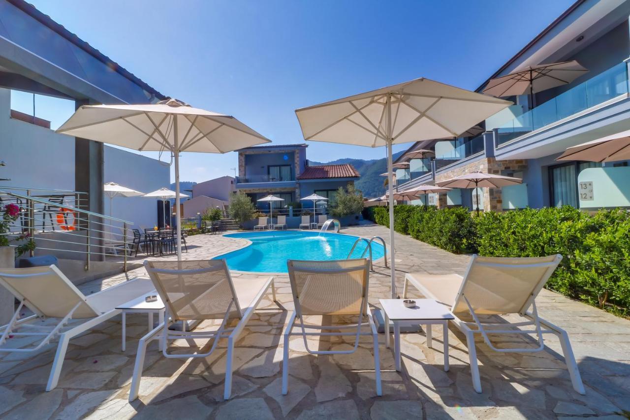 Theros Villas&Suites Chrysi Ammoudia Exterior foto