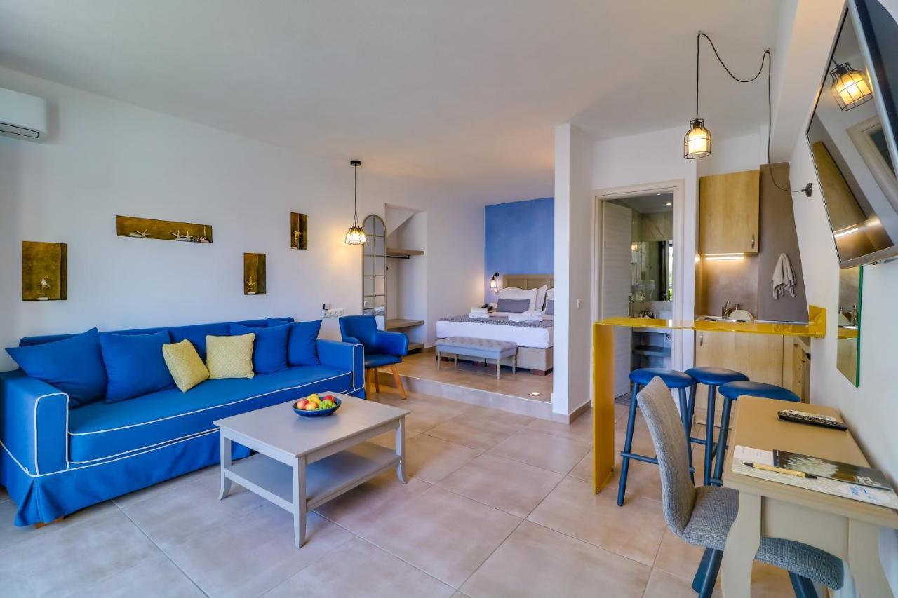 Theros Villas&Suites Chrysi Ammoudia Exterior foto